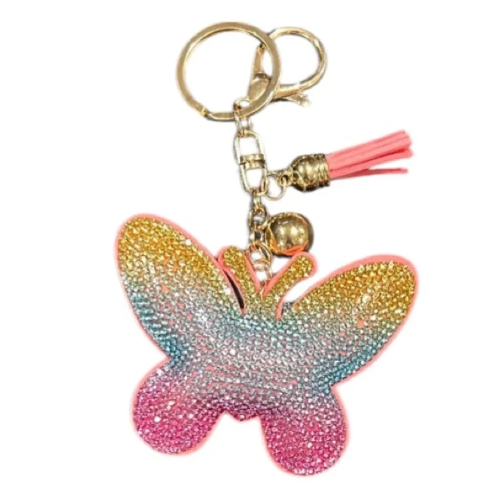 Colorful‎ Butterfly Keychain